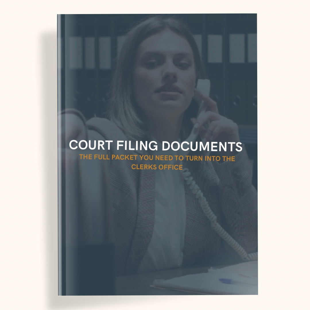 PRO SE COURT TEMPLATES - FULLY CUSTOMIZABLE | FILE WITH THE CLERK - THE LEGAL PLAYBOOK CO